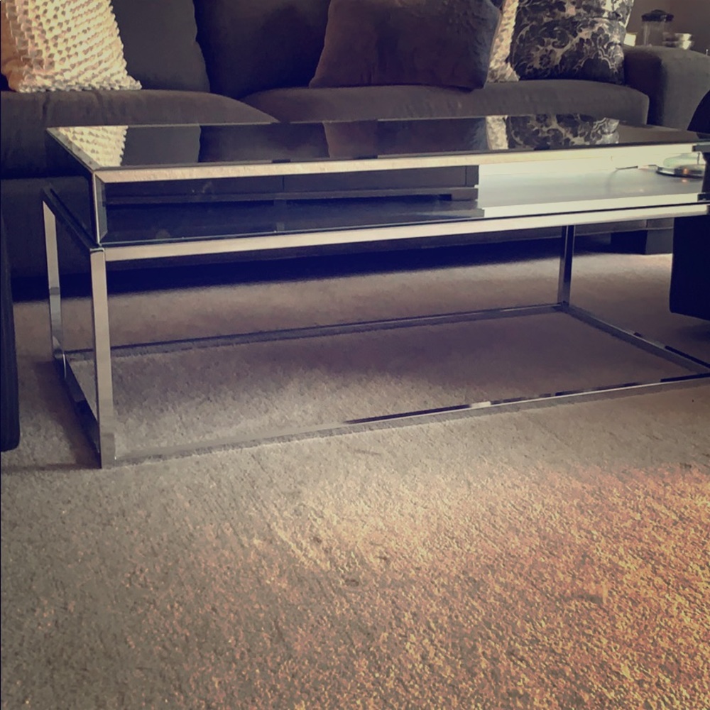 Mirrored table